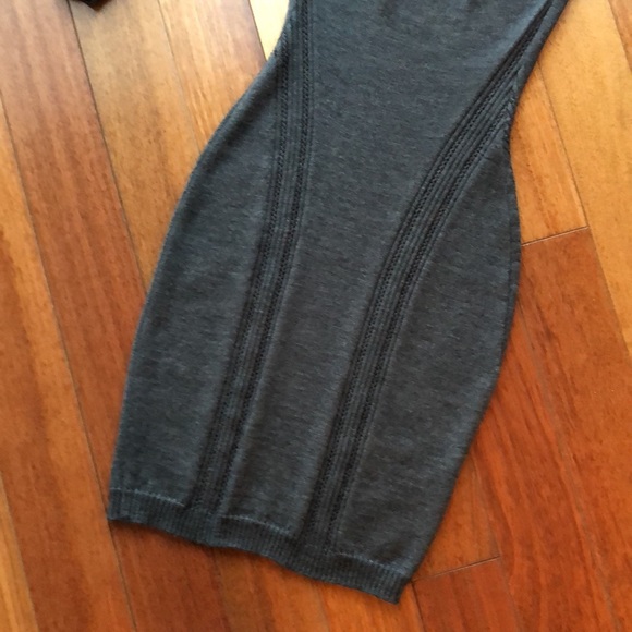 Heather grey knit dress - Picture 9 of 10